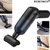 Bol.com Compacte Krachtpatser - Multifunctionele Mini Stofzuiger Incl. 3 Opzetstukken USB Oplaadbaar voor Auto Laptop & Meer - A... aanbieding