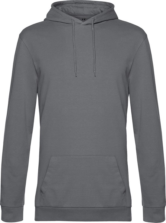 Hoodie French Terry B&C Collectie maat S Olifant Grijs