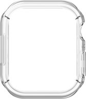 Geschikt voor Apple Watch Series 8/7, 45mm Volledige bescherming Gehard Glas – Transparant