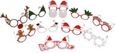 accessoires photo lunettes de party amusantes Noël 10 pcs
