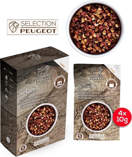 Peugeot Sichuan - Poivron rouge de Chine 40gr