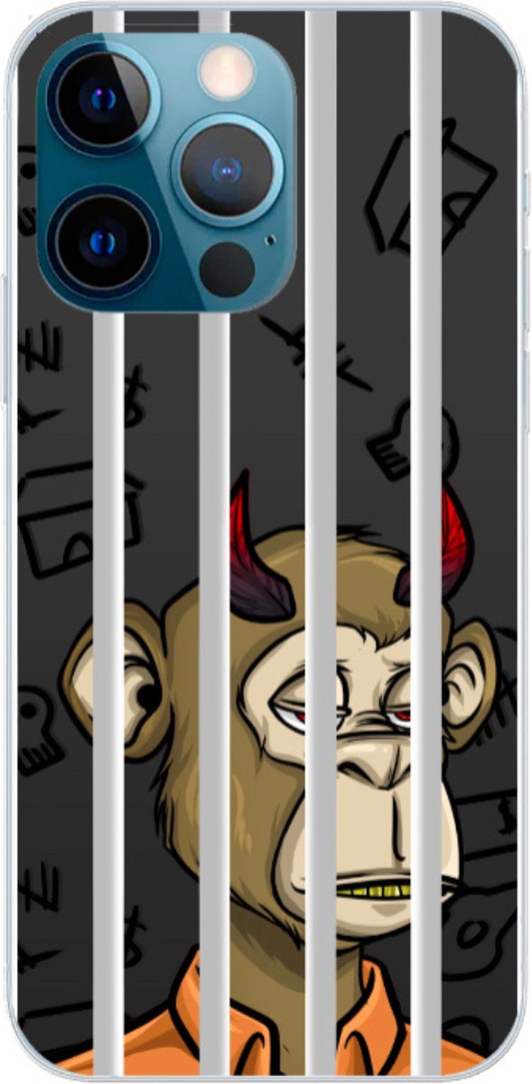 Phonegoat NFT Art iPhone 13 Pro Max Monkey x Prison