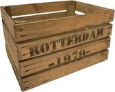 Fruitkist gebruikt - Rotterdam 1979 - set van drie kisten