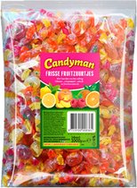Candyman Frisse Fruitzuurtjes - 1 kilo