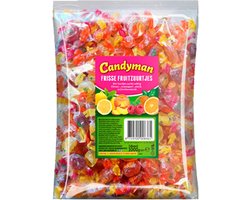 Candyman Frisse Fruitzuurtjes - 1 kilo