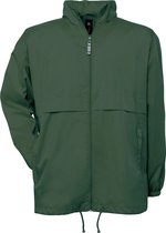 Windjas 'Air Men Windbreaker' B&C Collectie maat M Flesgroen