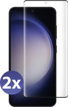 Samsung galaxy S23 Ultra screenprotector tempered glas full cover volledige beschermglas - 2 stuks