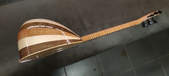 Saz Baglama Guitare turque à long cou (uzun sap) Kestane - Avec Set de  cordes Extra ,... | bol