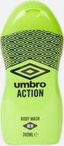 Umbro Action For Men body wash Green - 300 ml - Met frisse citrusgeur - Shower gel - Showergel - Douchegel