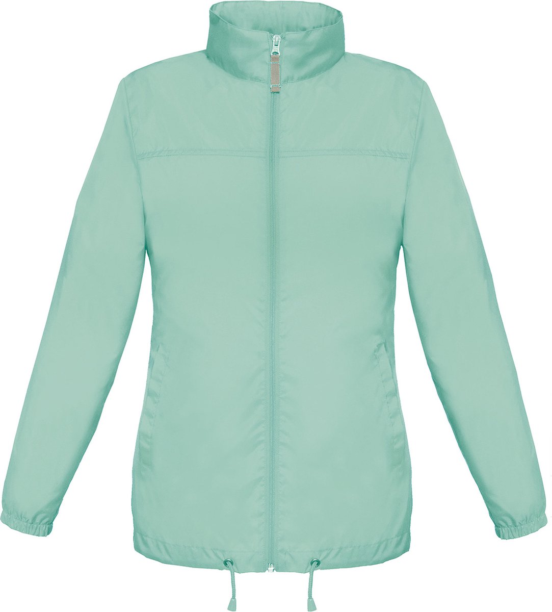 Windjas ‘Sirocco Women Windbreaker’ B&C Collectie Turquoise
