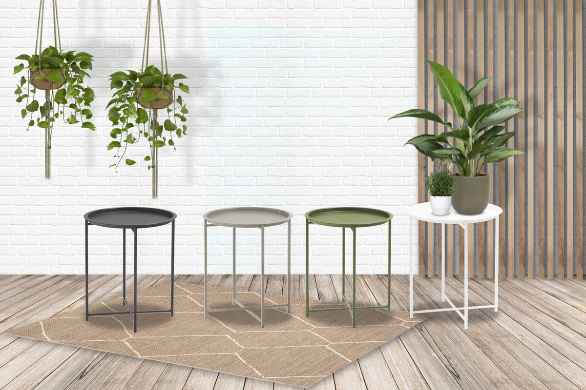 Sens-Line Table d'appoint Nora - Taupe
