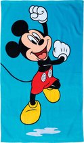Serviette de plage Disney Mickey Mouse, Blue - 70 x 120 cm - Katoen