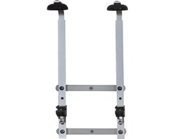 Professionele wandhouder, flessenhouder voor sterke drank, wandhouder voor 2 flessут (0,7 - 1,0 liter), zonder doseerapparat