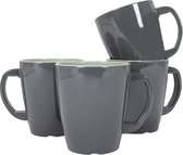 Gimex - Vivid Line - Mug - Vert - 380 ml - 4 pcs