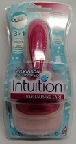 Wilkinson Intuition - Revitalising Care - Compleet - Houder, mesje en ophangbeugel - Voordeel Set 2 Stuks