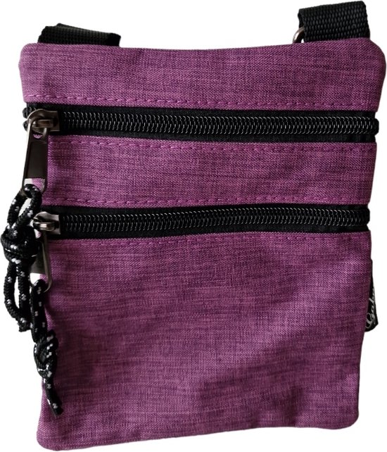 Gabaara Schoudertas - Nektasje - Bodysafe - Crossbodytas - Roze