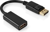 DisplayPort naar HDMI adapter - DP 1.1 - HDMI 1.4 - 1920 x 1080 - 0.2 meter - Zwart - Allteq