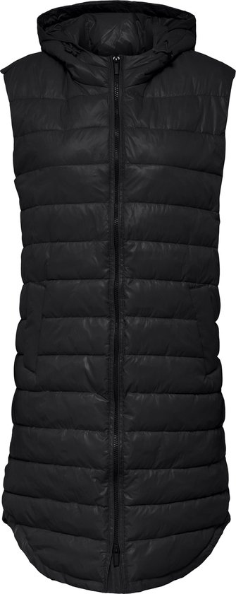 Only Melody Oversize Lang Vest Zwart S Vrouw