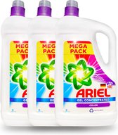 3 x Ariel Gel Concentrated Color Cool Clean Combi- 15L + 150ML - Bon pour 300 lavages