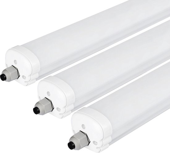 V-TAC 3-Pack LED Armatuur 150 cm - 48W - 5760 Lumen - 6500K - Koppelbaar