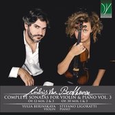 Yulia Berinskaya & Stefano Ligoratti - Beethoven - Complete Violin Sonatas Vol. 3 (CD)
