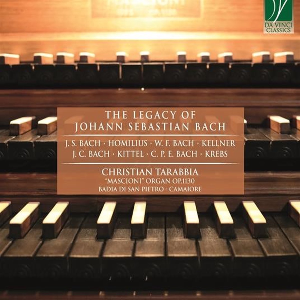 Christian Tarabbia - The Legacy Of Johann Sebastian Bach (CD)