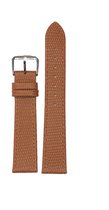 bracelet-montre-12mm-cuir véritable-croco-lézard-marron clair-souple-plat-12 mm