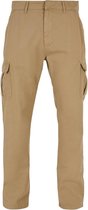 Pantalon cargo Urban Classics - Taille, 34 pouces - Jambe droite Beige
