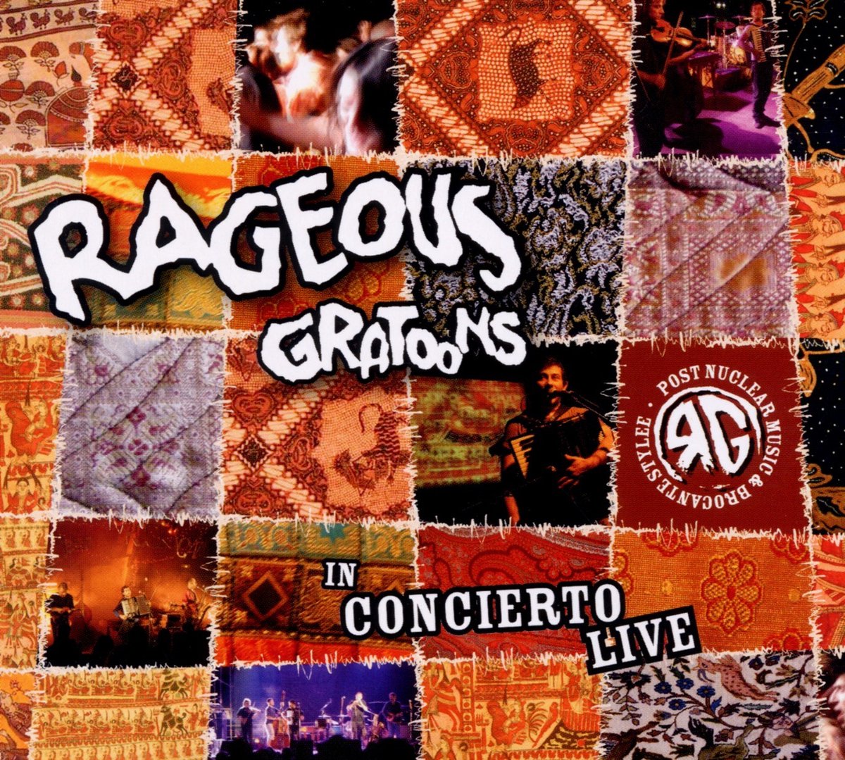 Rageous Gratoons - In Concierto Live (CD)