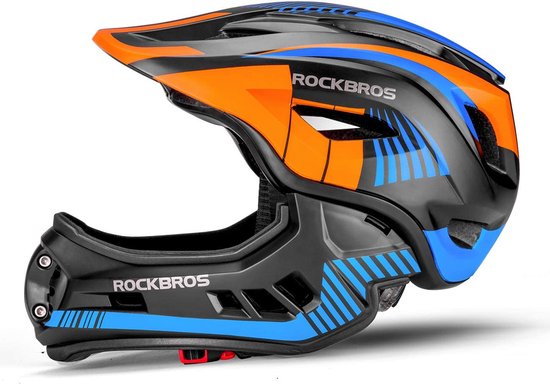 ROCKBROS casque pour enfants casque de vélo intégré casque intégral pour  jeunes... | bol.com