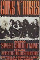 Concertbord - Guns N Roses Sweet Child O Mine Tour