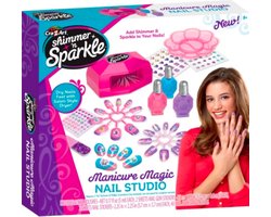 CraZart Shimmer & Sparkle Manicure Magic Nail Studio