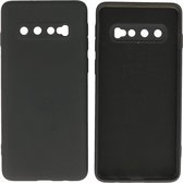 Hoesje Geschikt voor Samsung Galaxy S10 - 2.0mm Dikke Fashion Telefoonhoesje Backcover - Siliconen Hoesje - Zwart