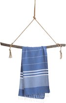 Towel To Go Malibu, Blue, 100*180cm Strandlaken, badhanddoek, sauna handdoek