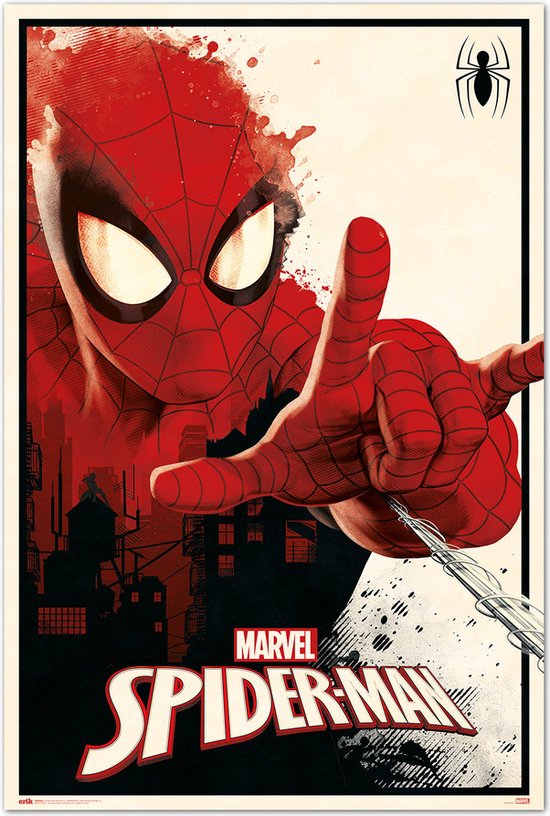 Spiderman poster - Marvel - superhelden - Spider-Man - 61 x 19.5 cm.
