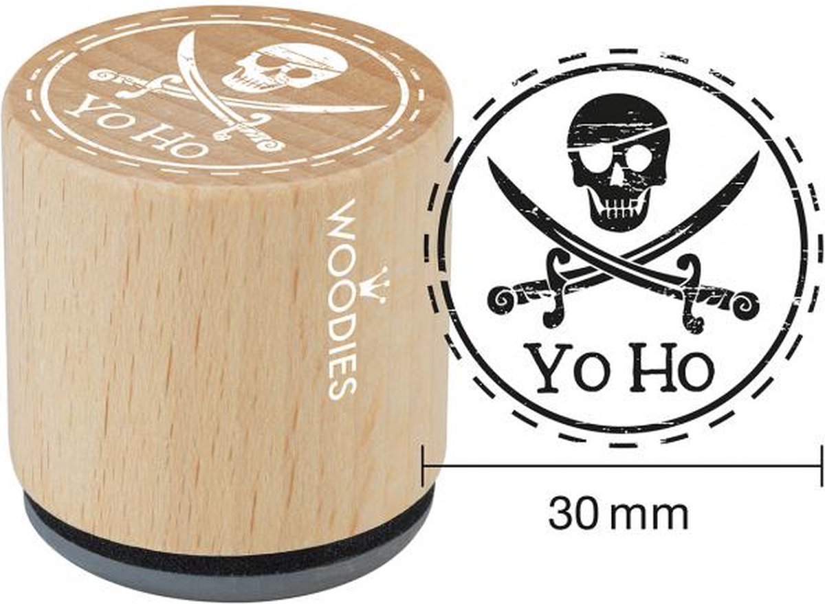 Yo Ho Rubber Stamp (WE1403) (DISCONTINUED)