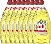 Dreft Platinum - Quickwash - Citroen - Lessive Liquide - Pack économique 8 x 780 ml