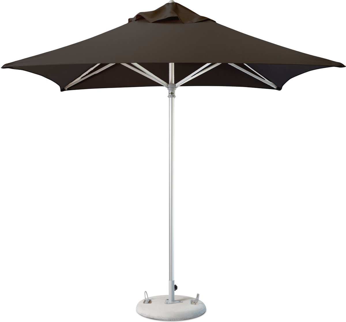 Cape Umbrellas Automatische Parasol 250x250cm Zwart