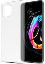 Coque Cadorabo pour Motorola EDGE 20 LITE / FUSION en COMPLÈTEMENT TRANSPARENT - Housse de protection en silicone TPU souple