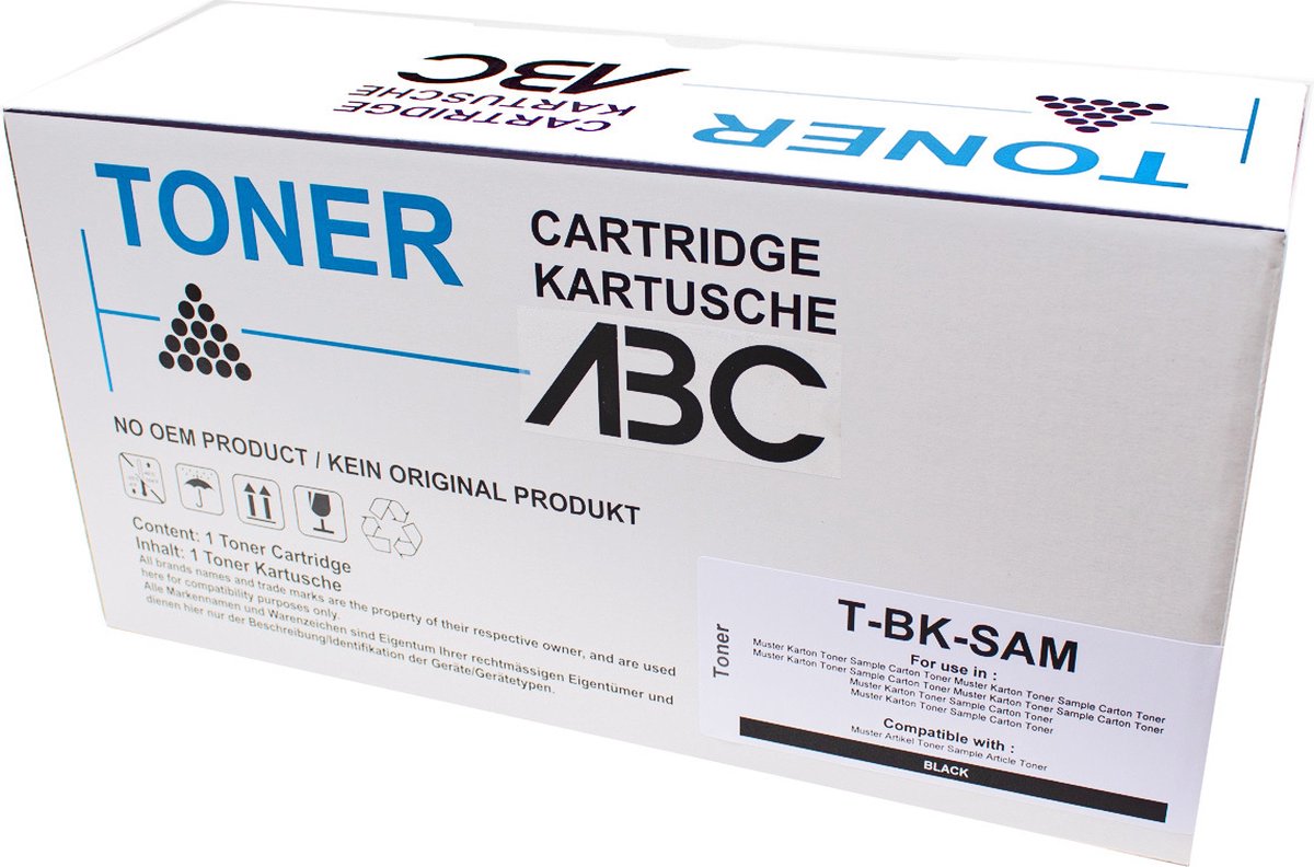 ABCToner - Compatible cartouche d'encre noir pour Epson T1301