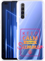 Realme X50 Hoesje Summer Time - Designed by Cazy