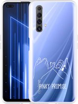 Realme X50 Hoesje Pinky Promise - Designed by Cazy