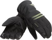 Dainese Plaza 3 D-Dry Gloves Black Bronze Green XS - Maat XS - Handschoen