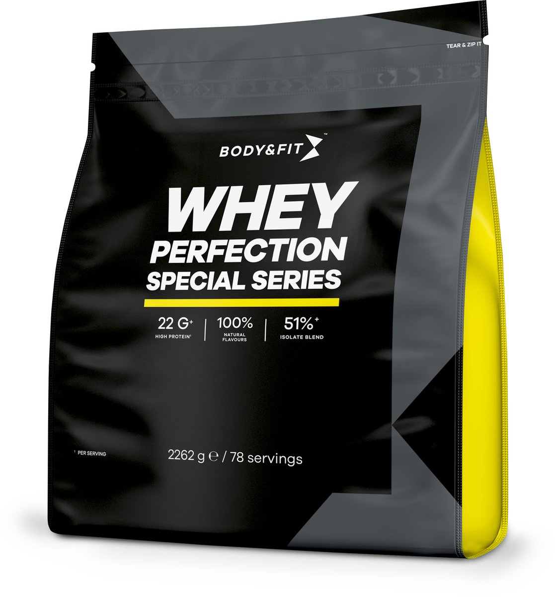 Goedkoopste Body & Fit Whey Perfection Special Series - Proteine Poeder / Whey Protein - Eiwitpoeder - 2268 gram (81 shakes) - Aardbei