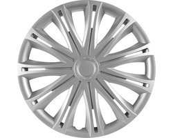 Versaco Spark - Wieldoppen - Zilver- 15 inch - 4 stuks
