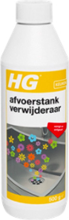 HG Afvoerstank Verwijderaar - 500g - reinigt - ontgeurt