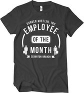 The Office Heren Tshirt -M- Employee Of The Month Zwart