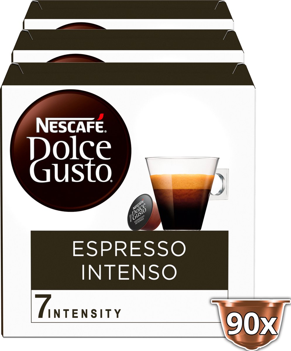 Nescafé Dolce Gusto Espresso Intenso - 90 koffiecups - NESCAFÉ Dolce Gusto