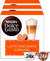 NESCAFÉ Dolce Gusto Caramel Latte Macchiato - 48 koffiecups voor 24 koppen koffie