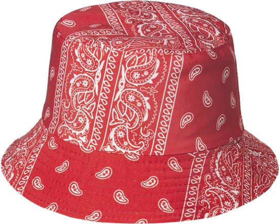 bandana/boerenzakdoek buckethead/hoed rood